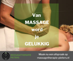 Van massage word je gelukkig