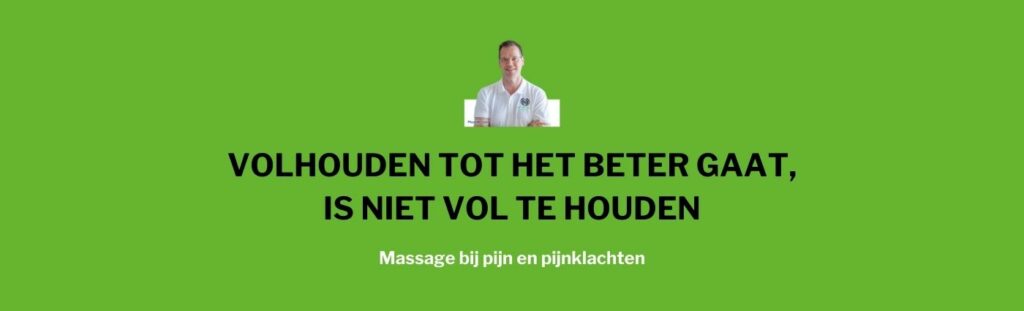 massage bij pijn en pijnklachten
